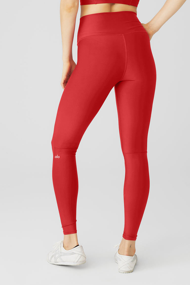 All Buttoned Up Legging - Red - Red Tulip Boutique
