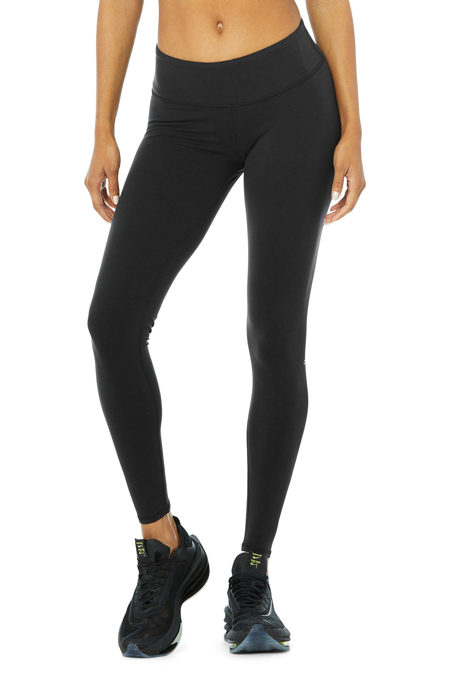 Airbrush High-Waist Bootcut Legging - Black  Boot cut leggings, Womens  black pants, Black leggings