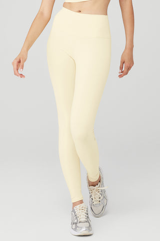 Airlift High-Waist Suit Up Legging - Golden Olive Branch/Black