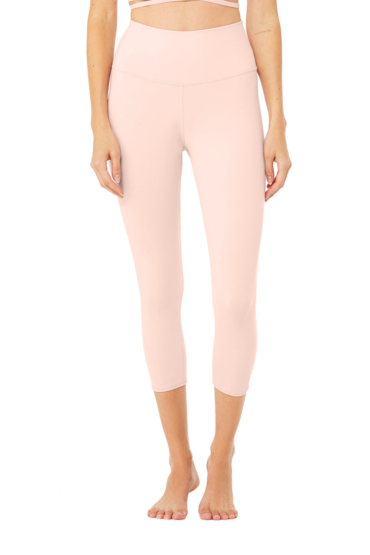 alo yoga pink leggings