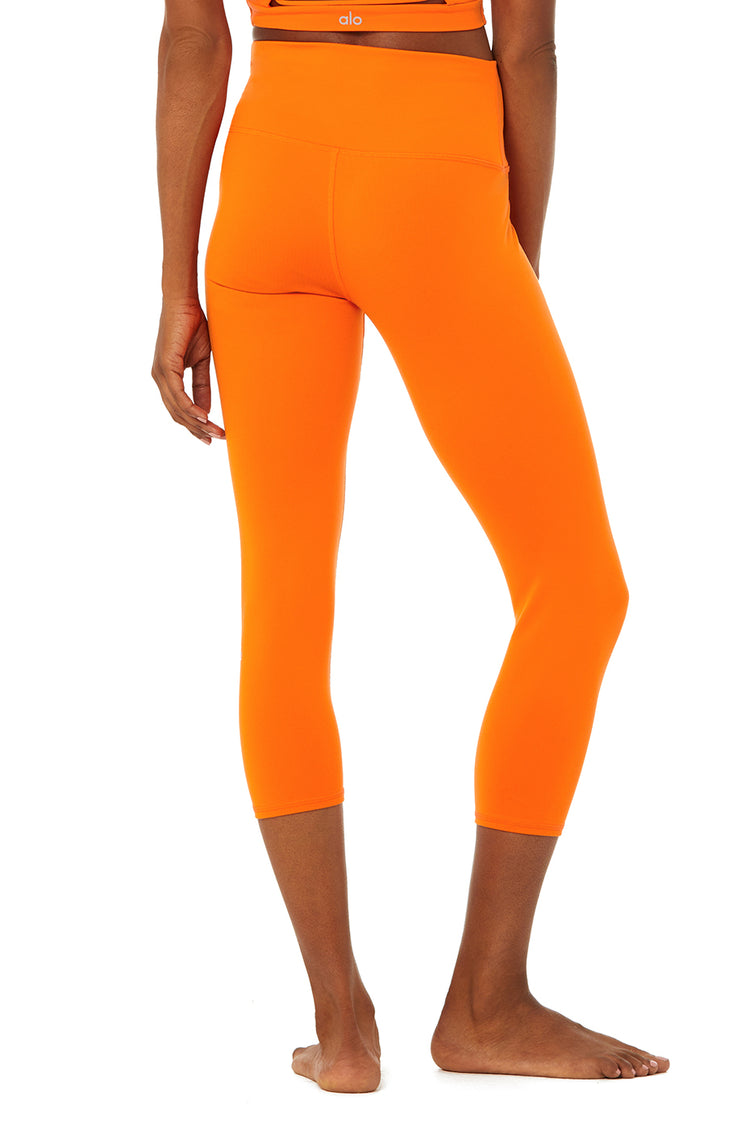 tangerine yoga pants