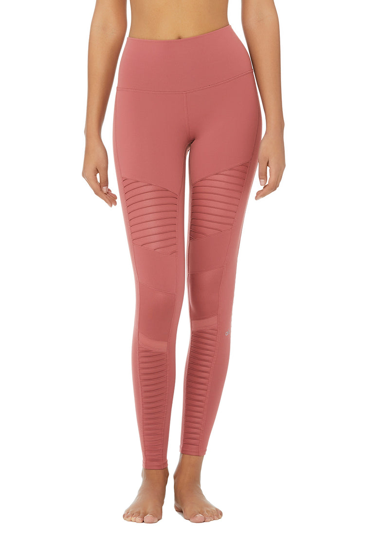 alo yoga high waist moto legging