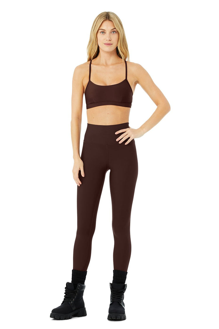 ALO Yoga, Pants & Jumpsuits, Alo Yoga Airlift 78 Leggings In Cherry Cola  Size Small