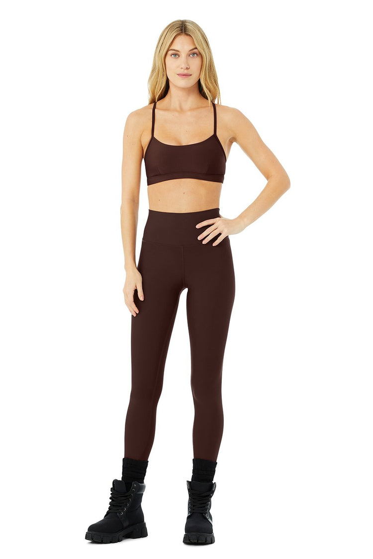 ALO Yoga, Pants & Jumpsuits, Alo Yoga Airlift High Waist Leggings Cherry  Cola