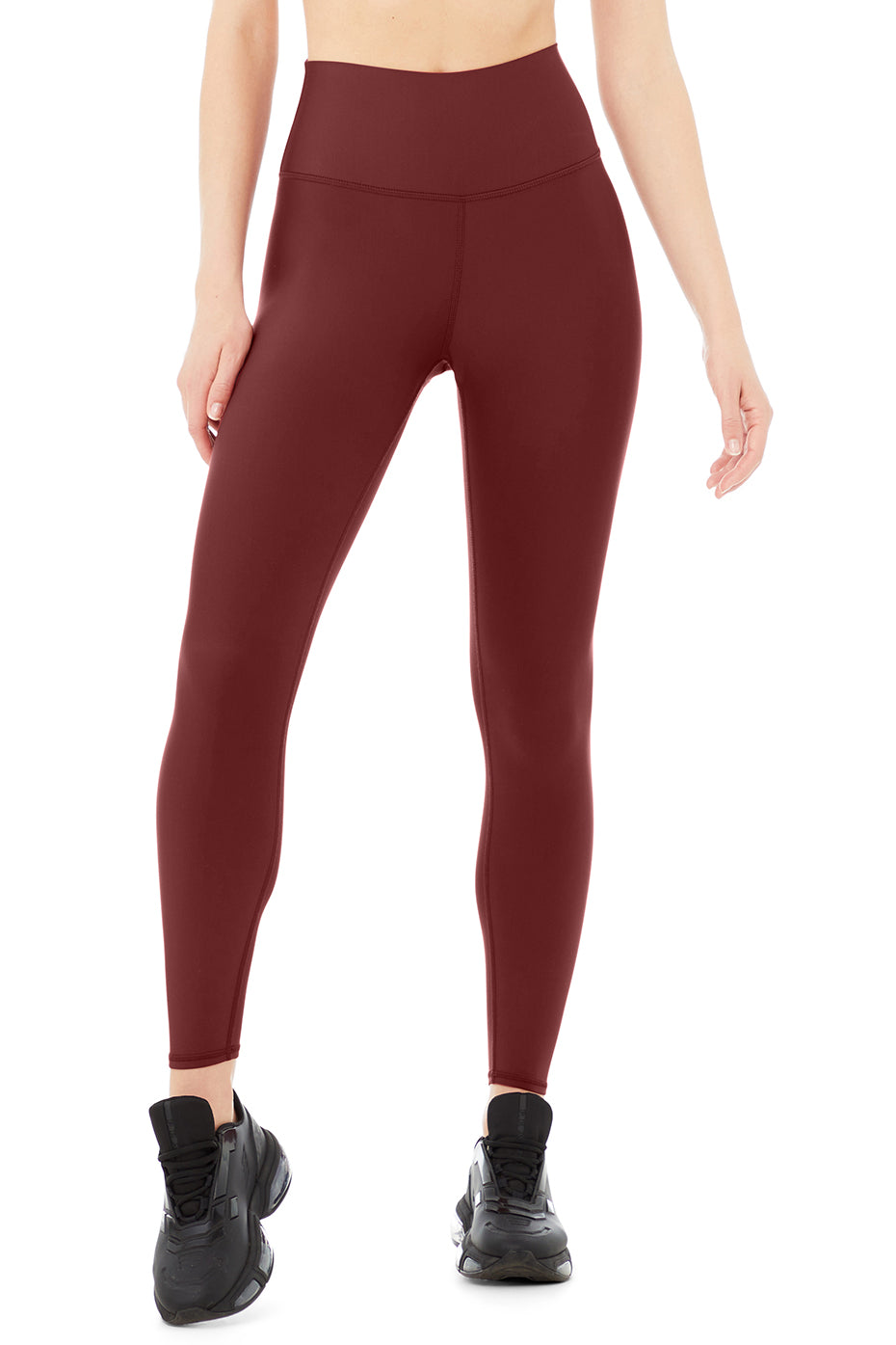ALO Yoga, Pants & Jumpsuits, Alo 78 Highwaist Checkpoint Legging In  Cranberry