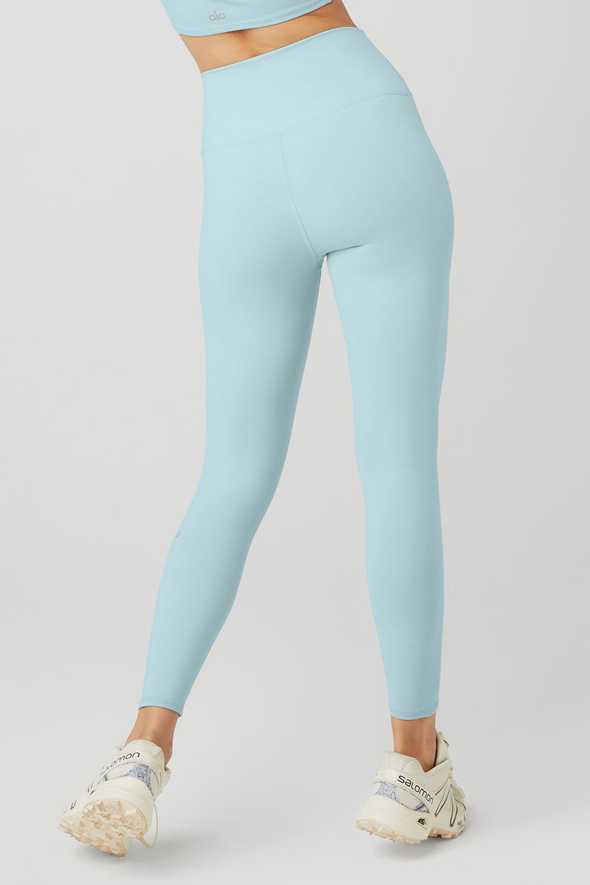 Alo Yoga Women's High Waisted Ripped Warrior Legging Blue Size XS - $47  (60% Off Retail) - From Faith