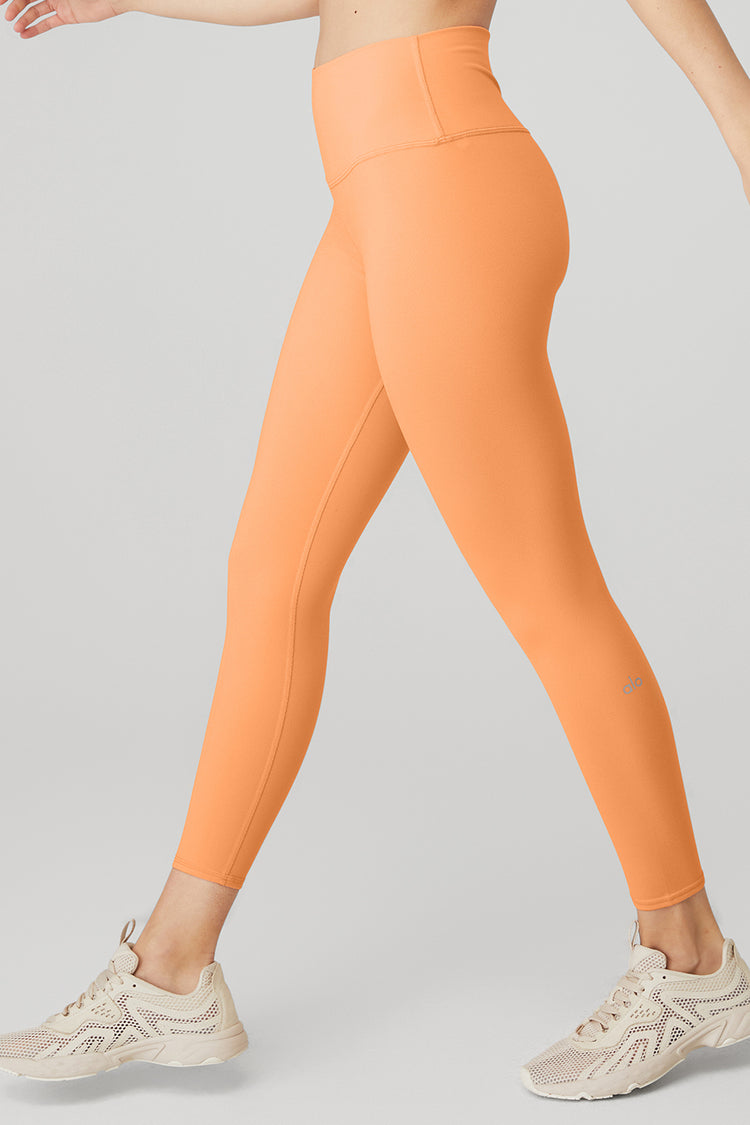 7/8 High-Waist Airbrush Legging - Cantaloupe | Alo Yoga