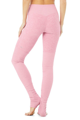 Alo Yoga Women's High Waisted Blush Pink Cargo Leggings Pants Sz XS - $50 -  From Sasha