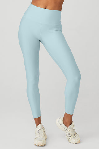 Alo Yoga SMALL High-Waist Alosoft Flow Legging - Periwinkle Heather –  Soulcielite