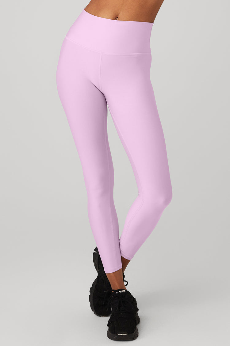 lululemon leggings womans size 6 capri low rise gray purple color