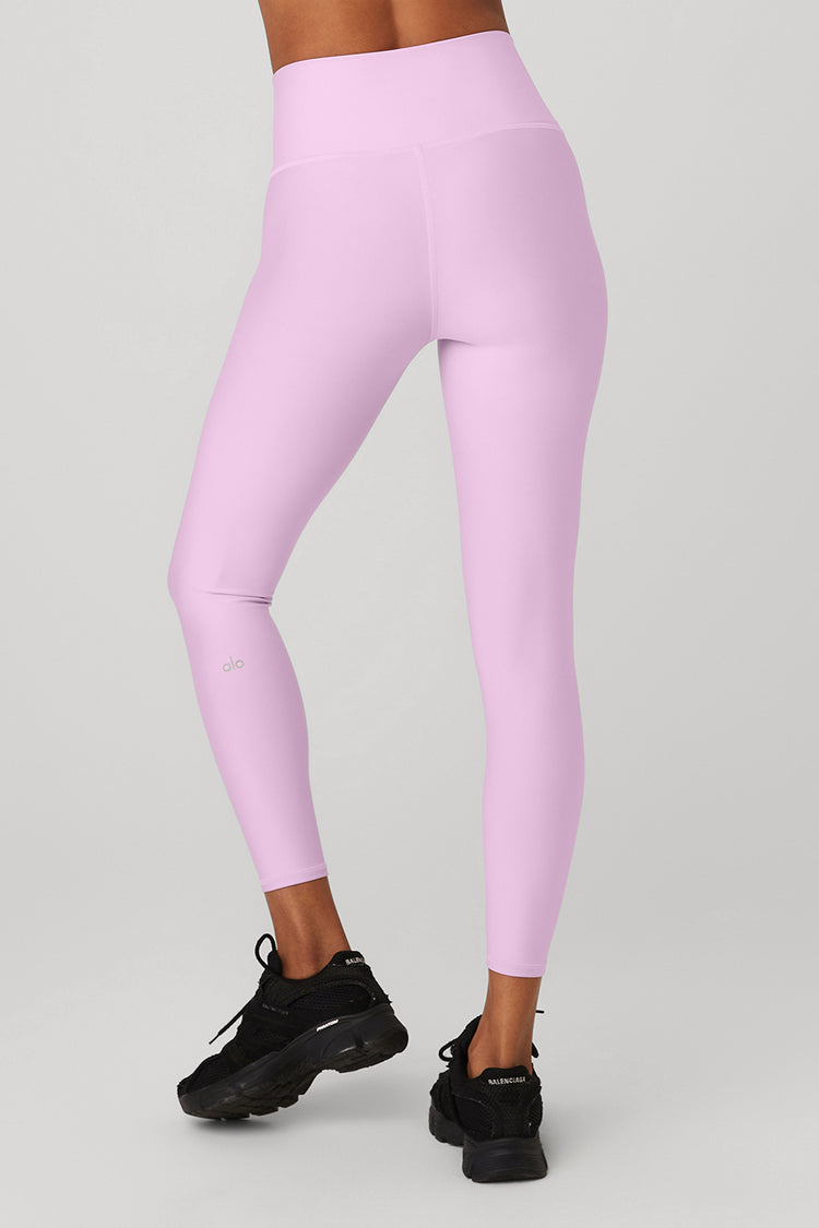 Alo Yoga Neon Pink Alo 7/8 HIGH-WAIST CHECKPOINT LEGGING Size XXS