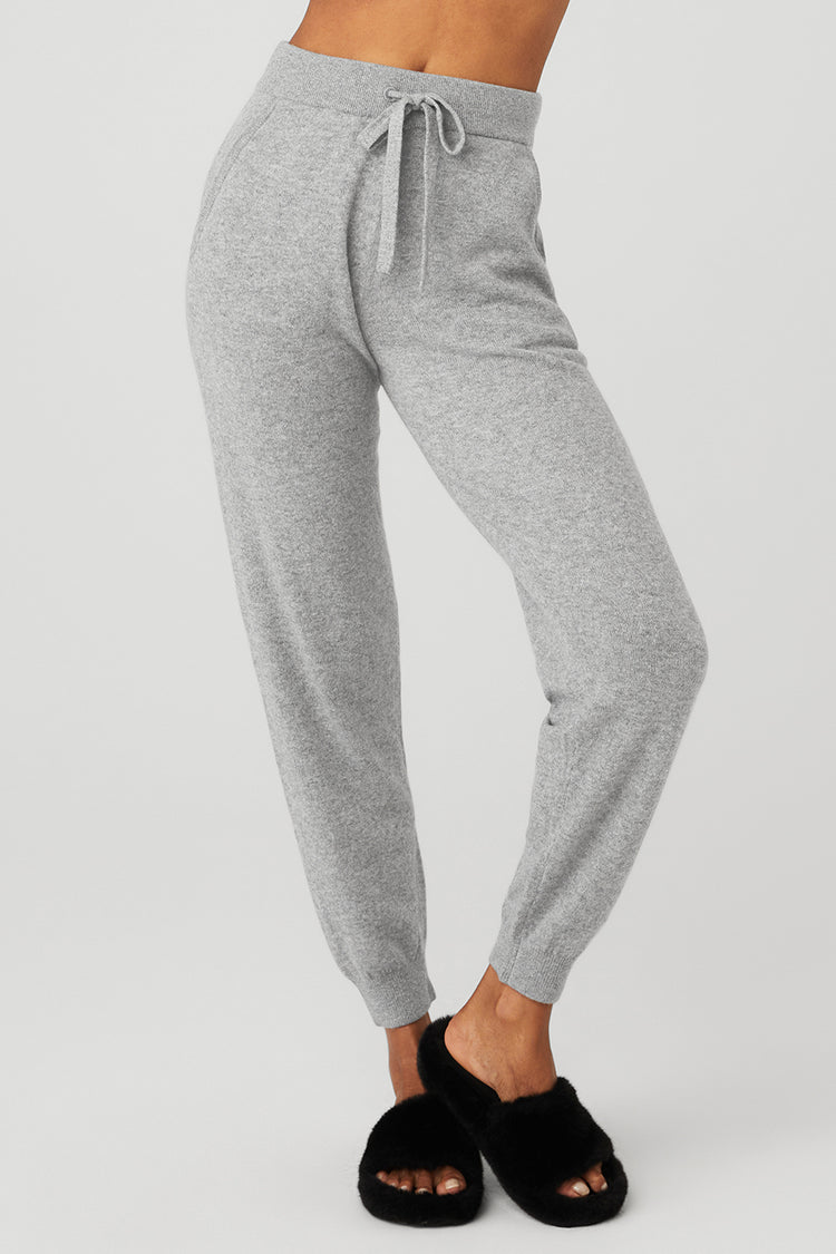 100% cashmere trousers - Woman