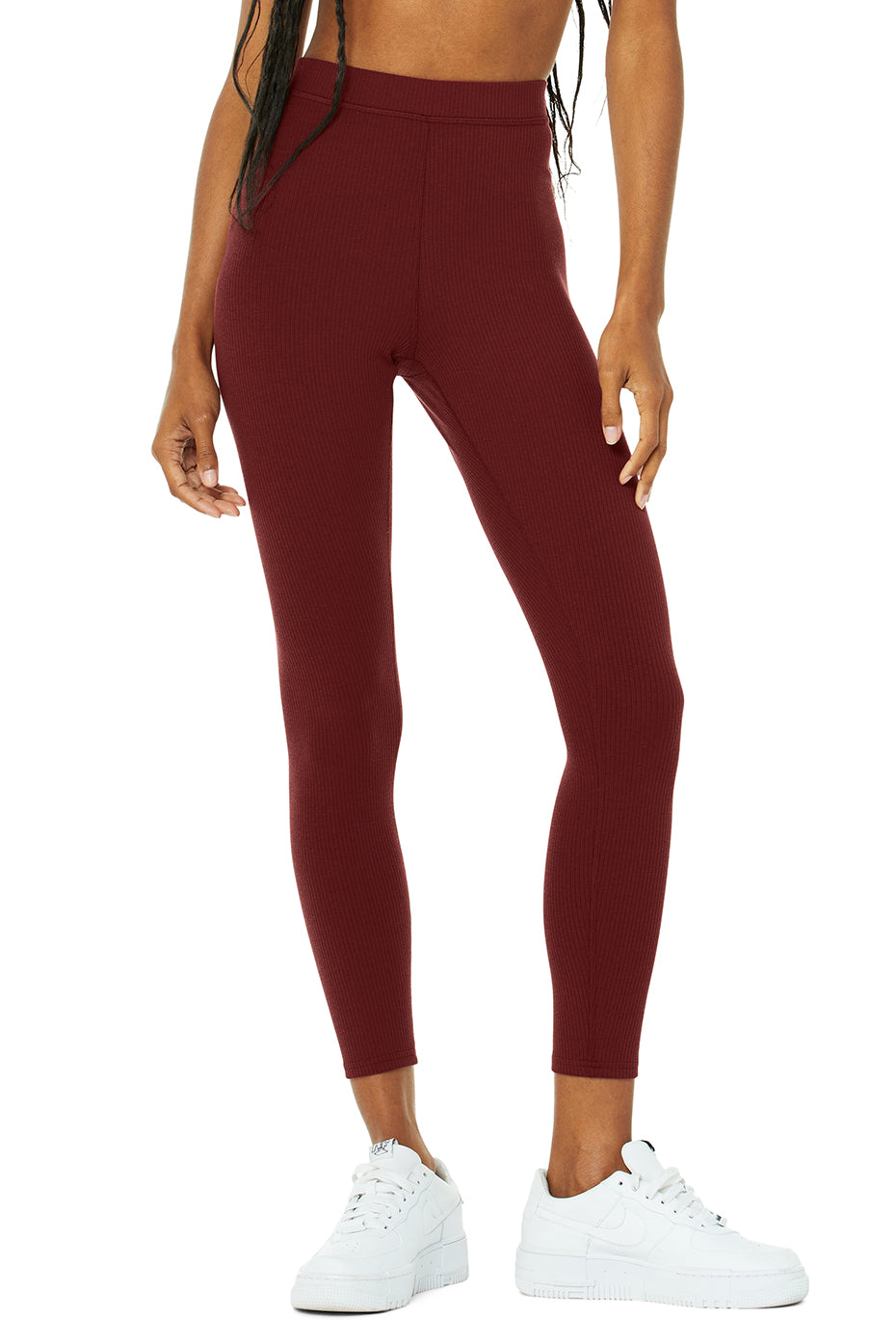 Buy Alo Yoga® Velour High-waist Glimmer Wide Leg Pants - Dusty Pink At 40%  Off