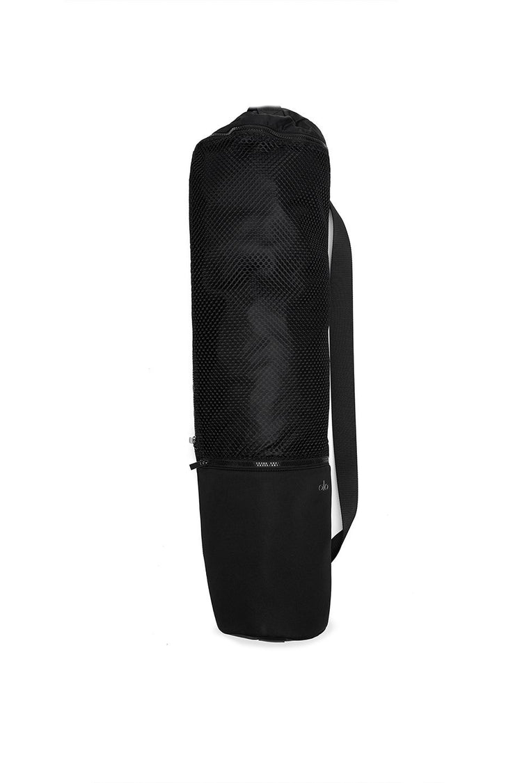black yoga mat bag