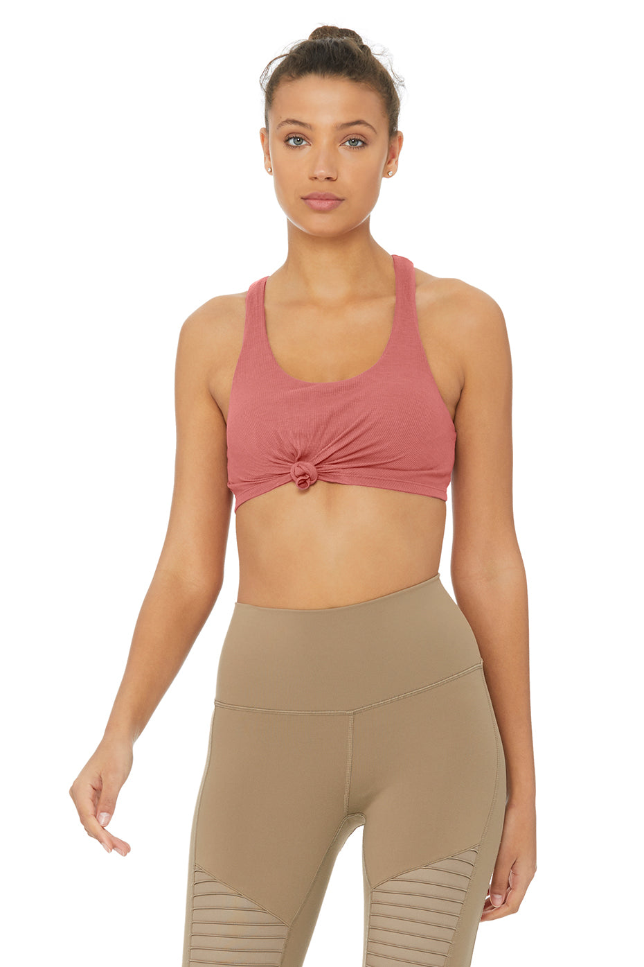 alo knot tank bra