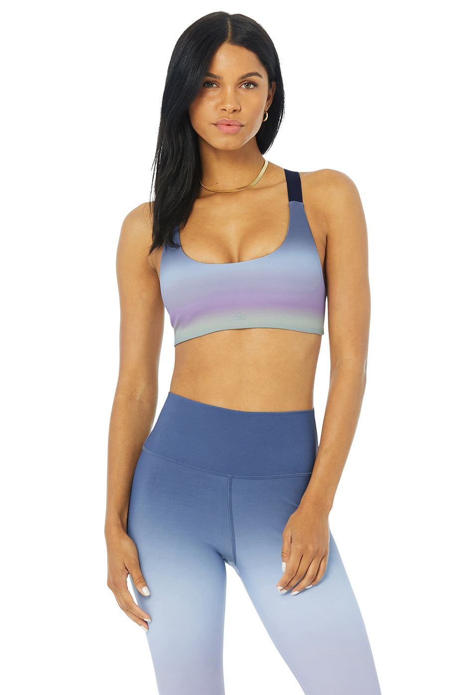 A Fun Set: Alo High-Waist Airbrush Legging and Real Bra Tank, This Never  Happens — the Entire Alo Yoga Website Is on Sale Right Now