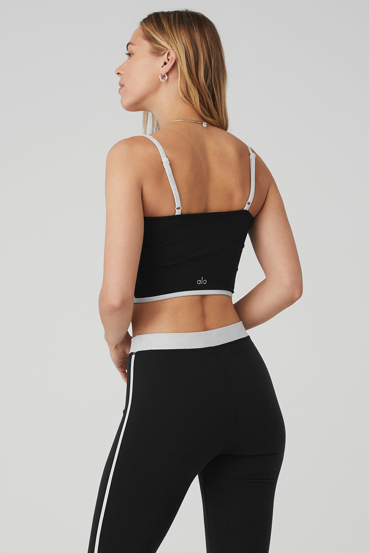 Alo Yoga airbrush streamlined bra tank Black - $34 (46% Off Retail) - From  Haleigh