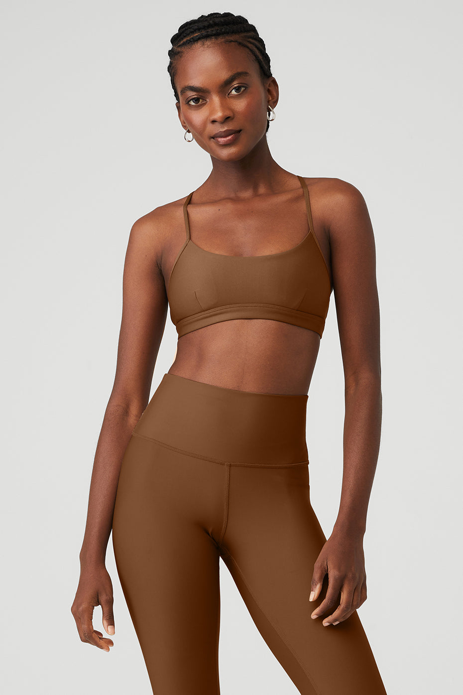 Alo Yoga Vixen Fitted Yoga Crop Top at YogaOutlet.com - Free Shipping –