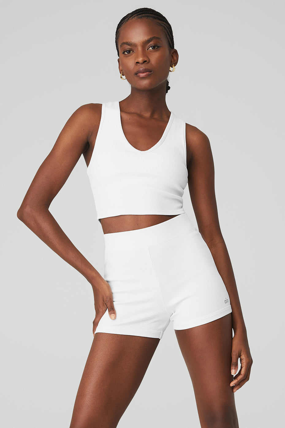 White Sleeveless Cotton Yoga Wear – uNidraa