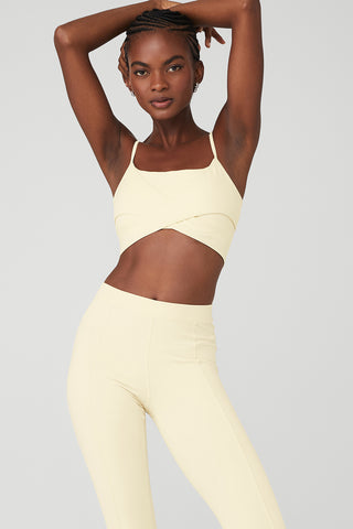 Seamless Delight High Neck Bra - White