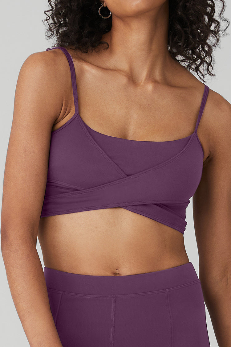 Airlift Line Up Bra - Soft Mulberry