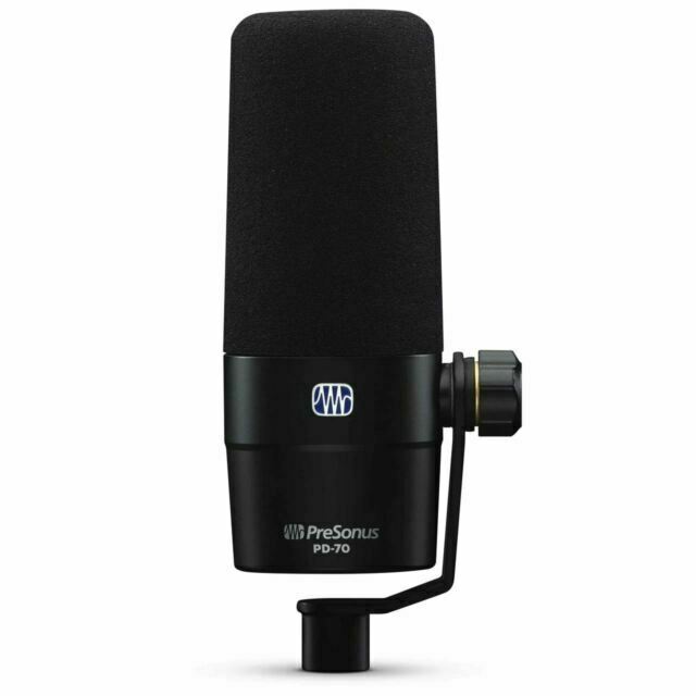 PreSonus PD-70 Pro Dynamic Broadcast Microphone for Studio & Podcastin –  Tegeler Music