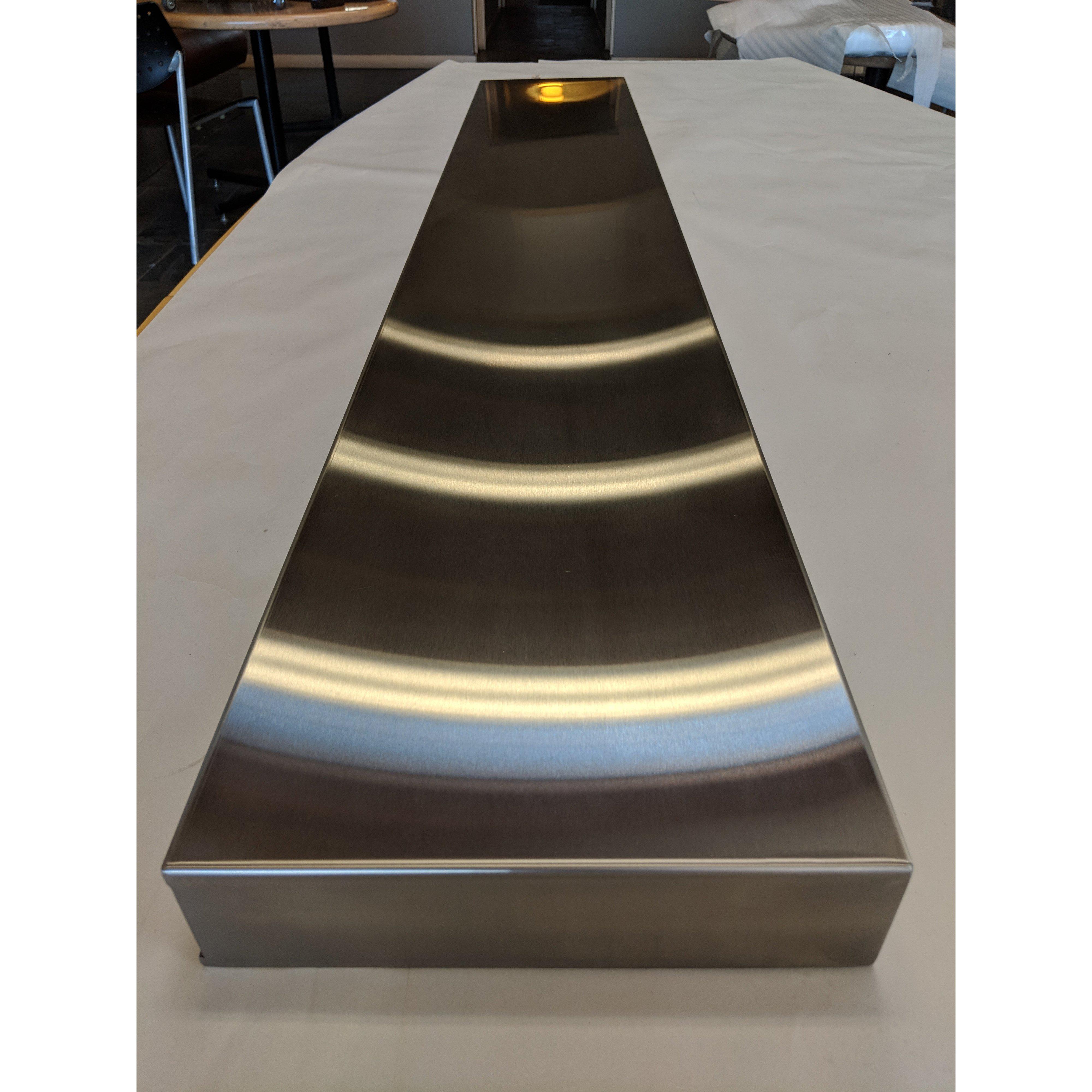 Unique Stainless Floating Shelves 