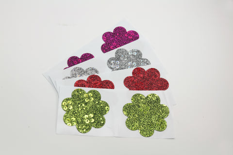 Sparkly Nipple Cover Ups ~ Flower