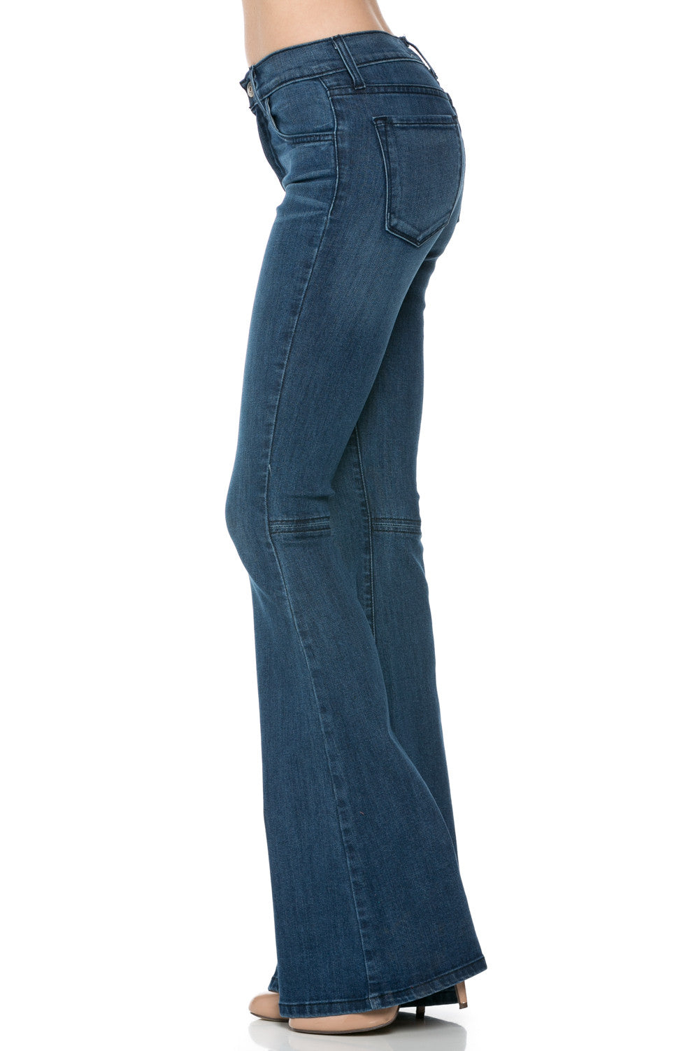 o2 denim flare jeans