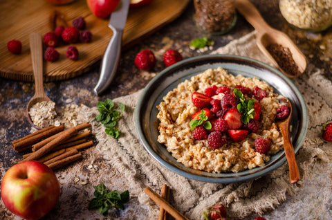 Oatmeal containing sorbitol