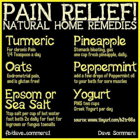 Home Remedies Pain Relief