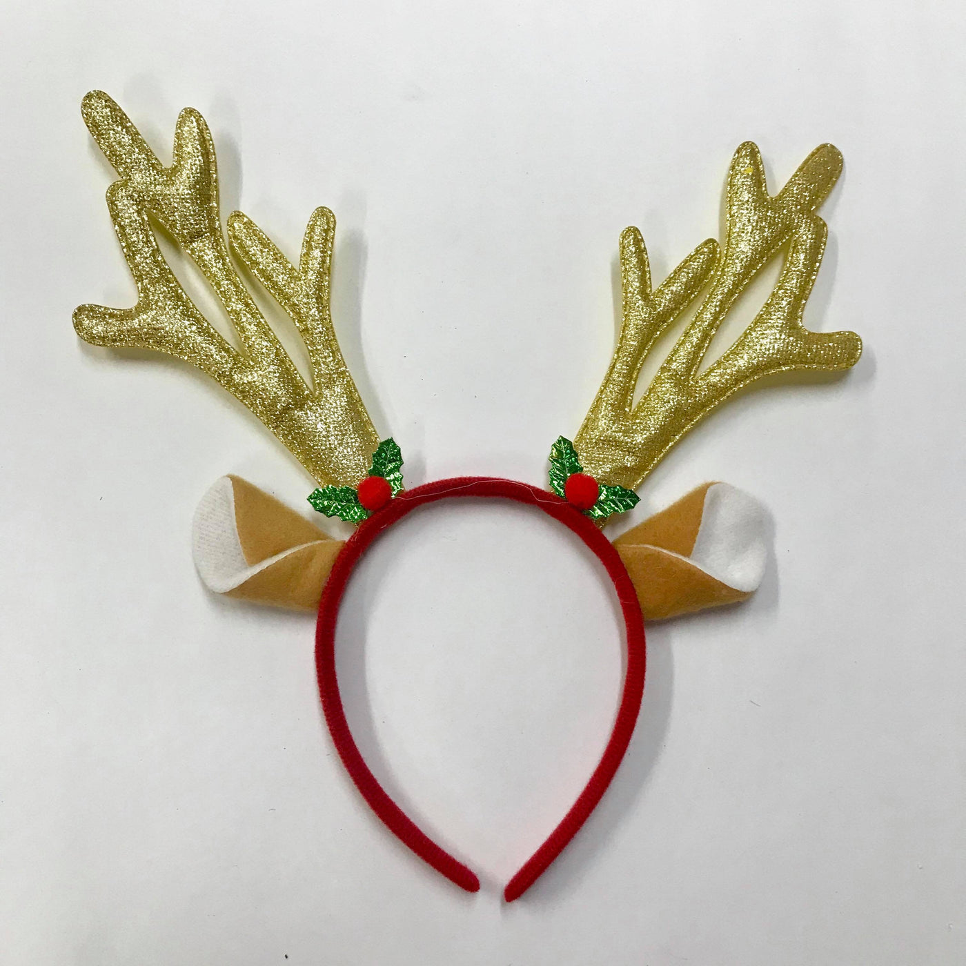 glitter reindeer antlers