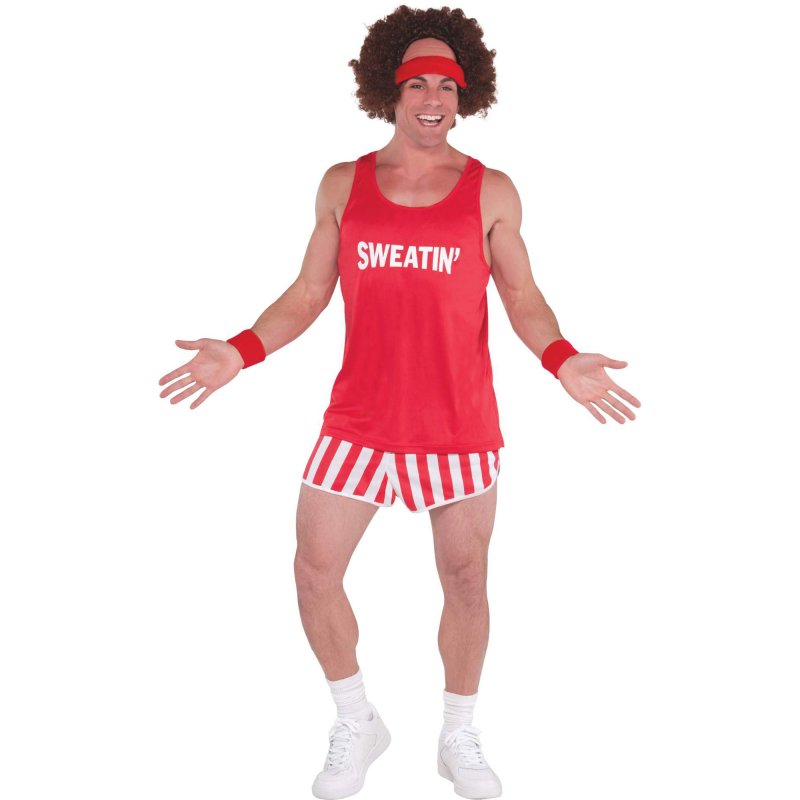 Give Me ACheerleader Costume, White & Red