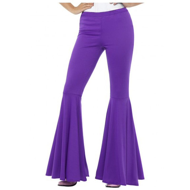 Women's Purple Flares – Sydney Costume Shop