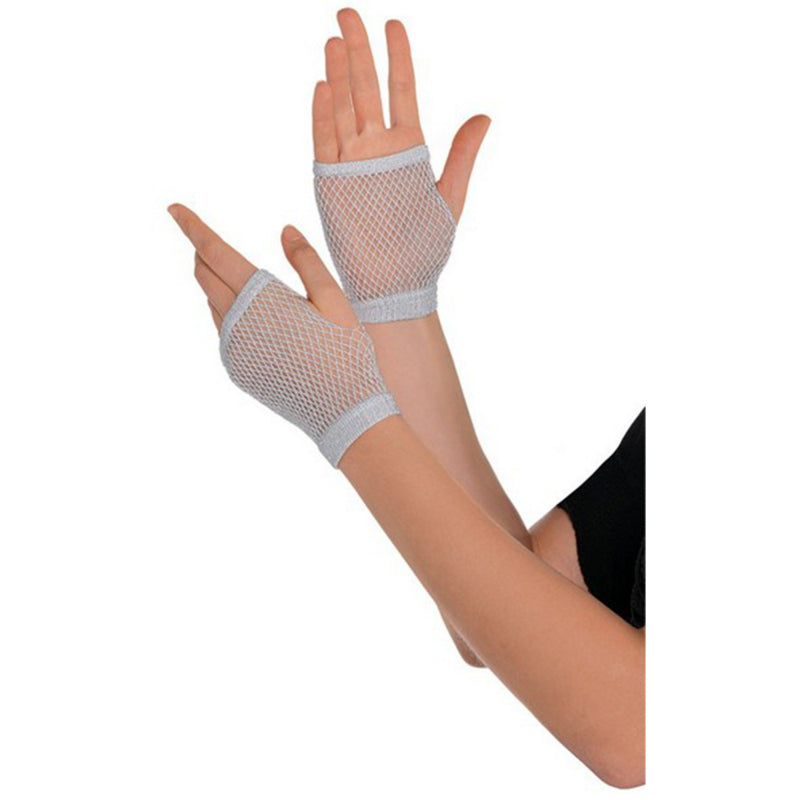 party city fishnet gloves