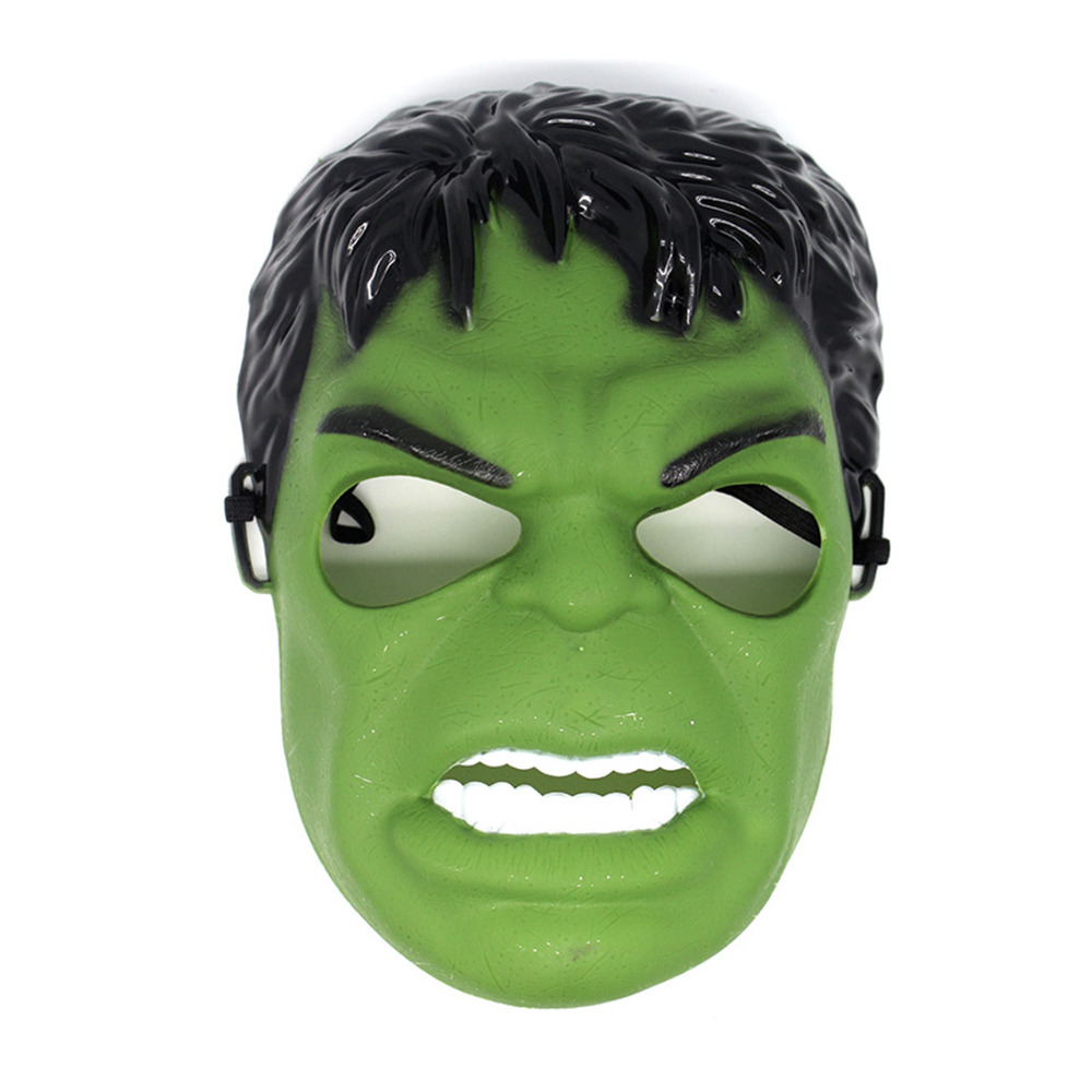 Superhero Plastic Mask Green Hulk – Sydney Costume Shop