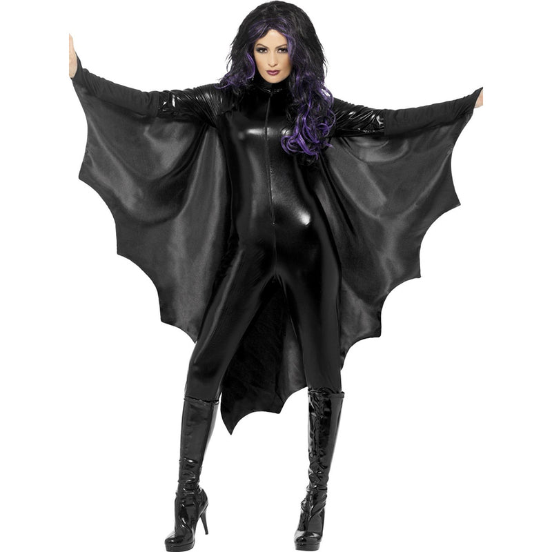 Vampire Bat Wings, Black, with High Collar – Sydney Costume Shop