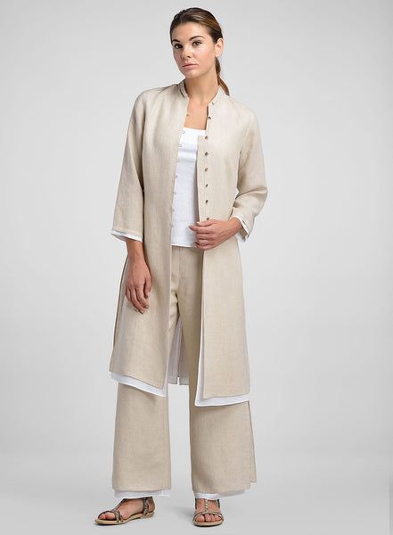 21aw a.presse wool linen double jacket | www.unimac.az