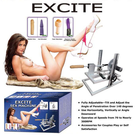 Excite Mains Powered Sex Machine at Bed Buddies