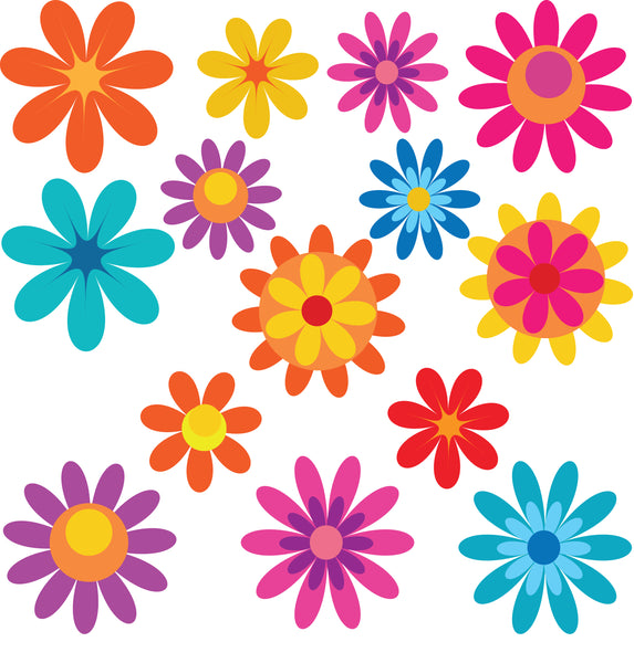 Flower Stickers – EskVinyl
