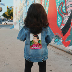 girls denim jacket tu