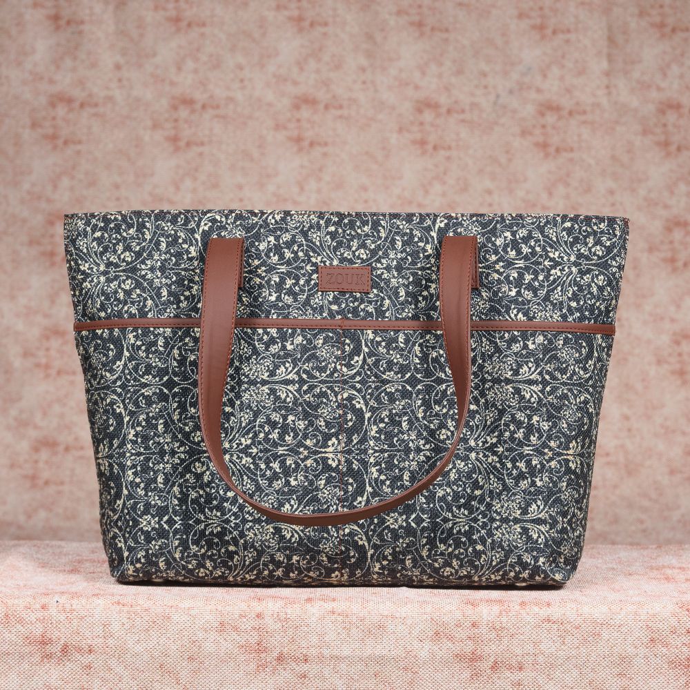 Lattice Lace Tote Bag | Zouk | Reviews on Judge.me