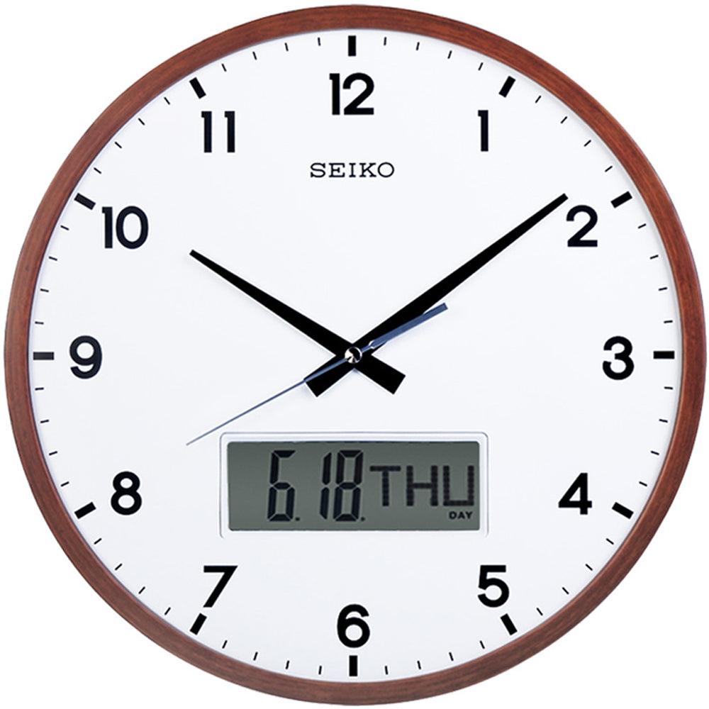 Seiko Analog Clock with Digital Calendar | Watch it! Pte Ltd