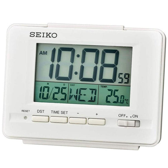 SEIKO LCD Alarm Clock QHL078
