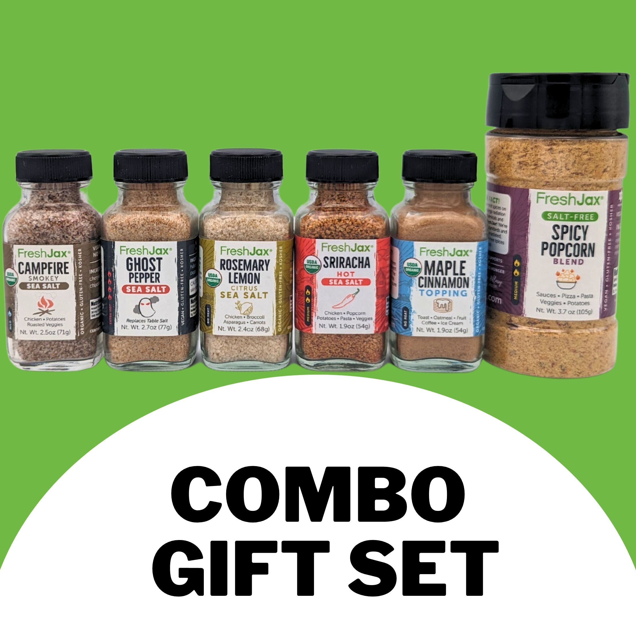 Dragon Island Spice Company - The Original Seasoning Kit - Grilling and  Vegetable Spice Set - BBQ Gift Set - Gift For Cooks - 5 Units Per Kit