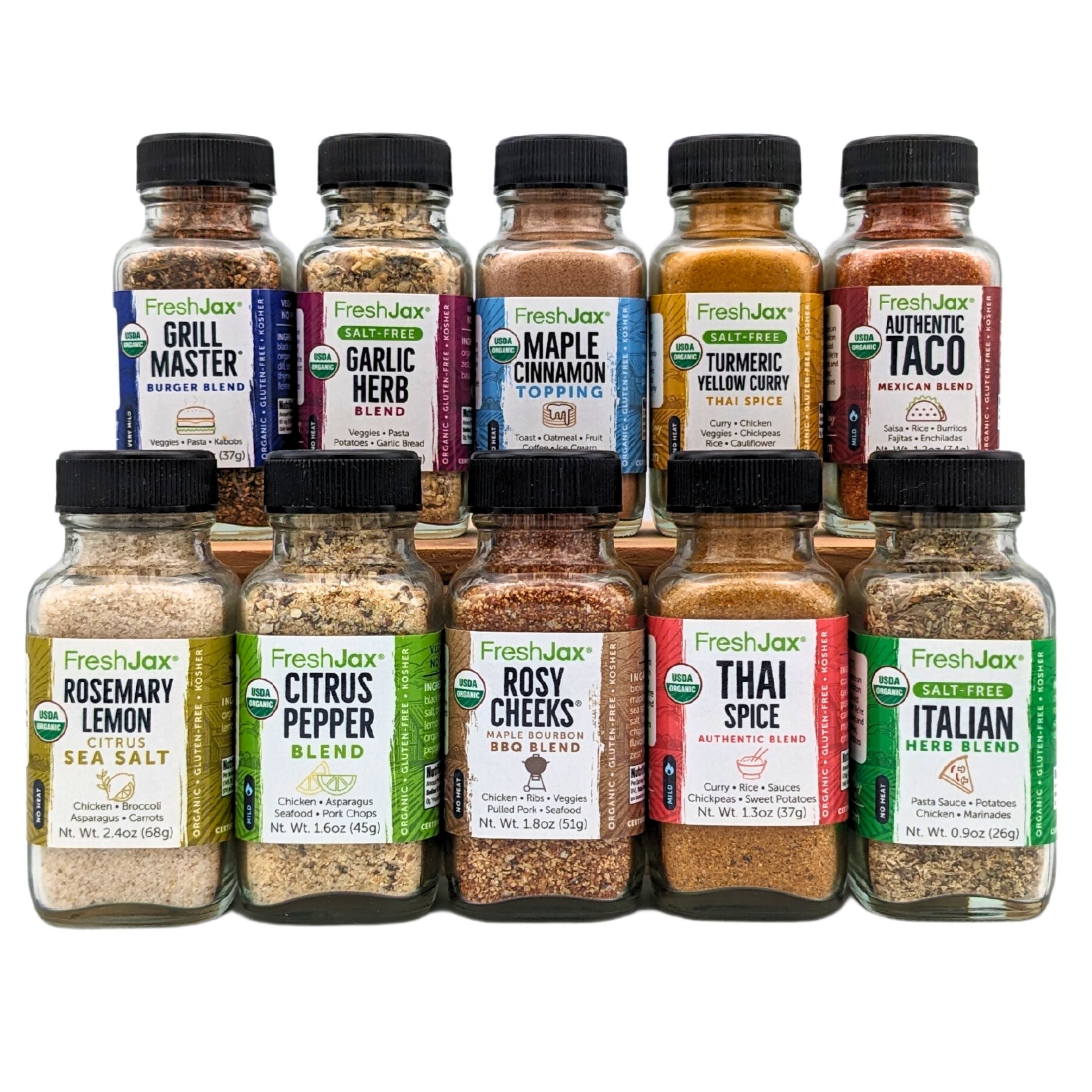 Spice & Seasoning Custom Jar Labels from Ours to Yours