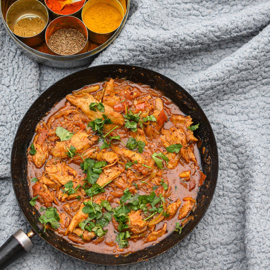 Pan full of Rendang Red Curry