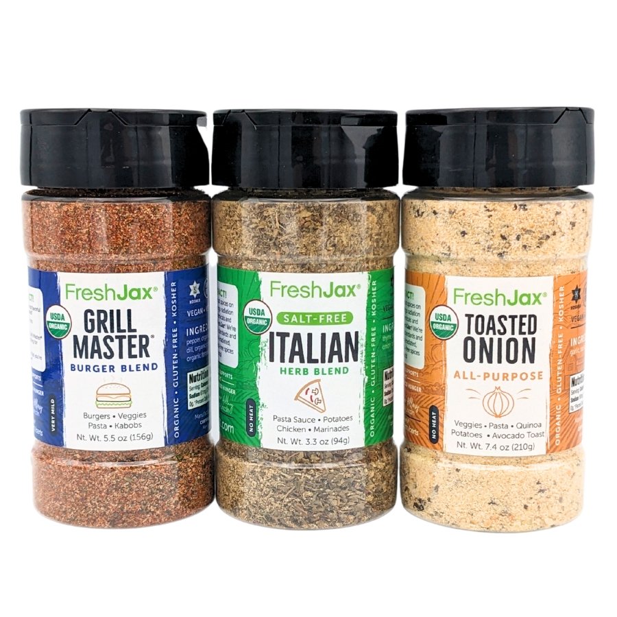Just Spices Organic Bowl Dressing Mix 3 x 8 g at Violey