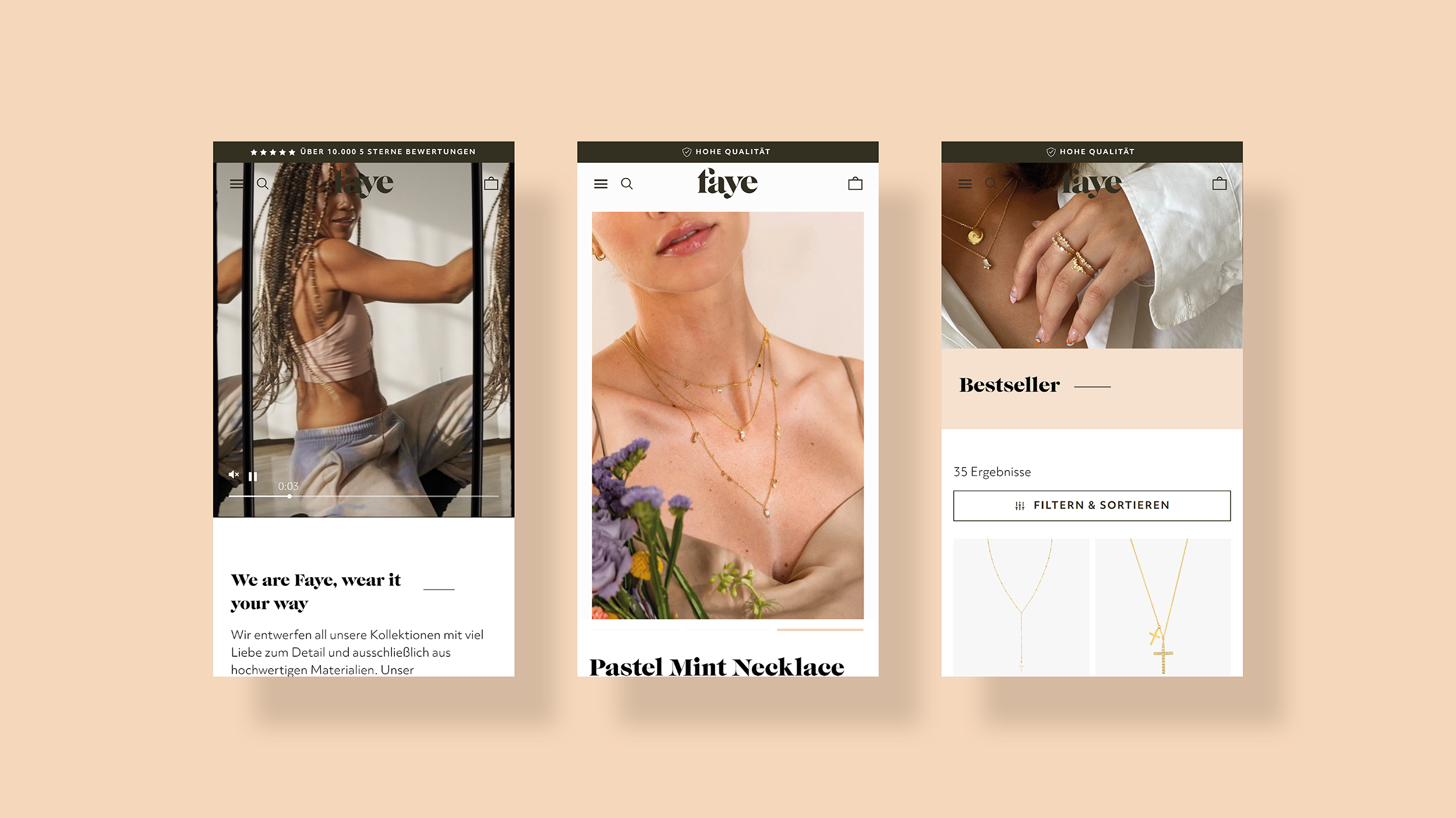 Faye Shopify Store by Art+Code Studio