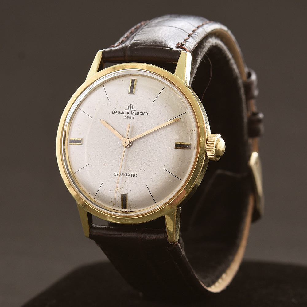 60s BAUME&MERCIER Baumatic Swiss Gents Vintage Watch – empressissi